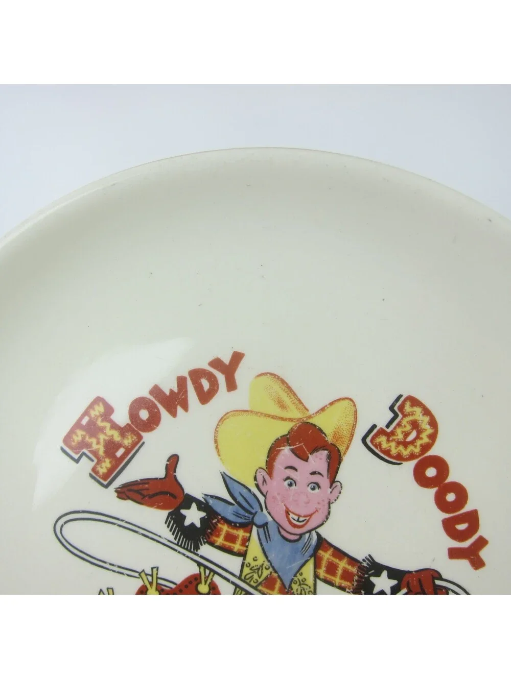 Vintage Howdy Doody Ceramic Plate 8.5